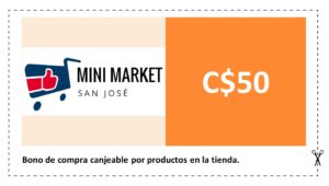 Ticket de compra C$50